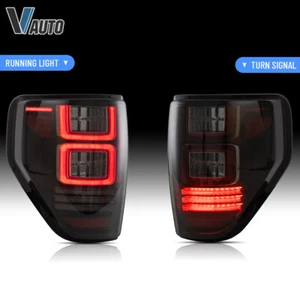 Juego de luces traseras LED VLAND para Ford F150 2009-2014 lente ahumada freno luces traseras - Imagen 1 de 8