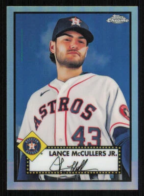 2021 Topps Chrome Platinum Anniversary Refractors #404 Lance McCullers Jr. - Image 1 of 2