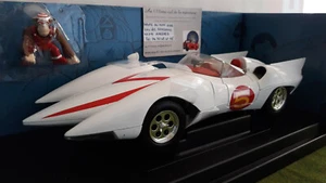 SPEED RACER MACH 5 film BD singe CHIM CHIM 1/18 AMERICAN MUSCLE ERTL 33141 36685 - Imagen 1 de 5
