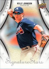 2009 Upper Deck Signature Stars #68 Kelly Johnson Atlanta Braves