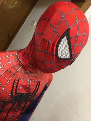 The Amazing Spiderman 2 Costume 3D Logo Spandex Halloween Superhero Zentai Suit - Image 1 of 4