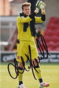 AUTÓGRAFO DE FÚTBOL CHRIS MAXWELL FIRMADA A MANO 6X4 FLEETWOOD TOWN - Imagen 1 de 1