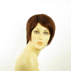 women short wig dark brown copper intense ALICIA 322 - Picture 1 of 8