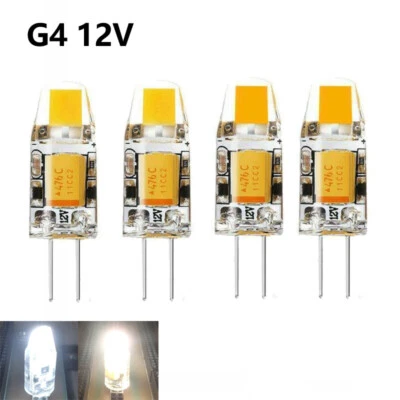 G4 COB LED Lichte 1W 12V AC =Halogen Lamp 10W 20W Warmweiß Kaltweiß Dimmbar - Bild 1 von 4