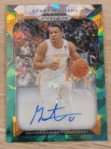2019 Panini Prizm Draft Pick Grant Williams Rookie Cracked Ice Auto /18 FOTL SSP - Picture 1 of 2