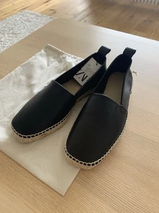 Alpargatas Zara Cuero 42 ¡Nuevas! - Imagen 1 de 7