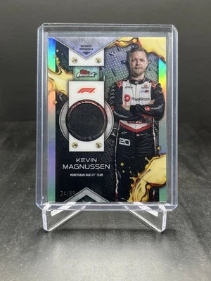 2024 Topps Finest Formula 1 F1 Kevin Magnussen Relic 24/99 #F1R-MAG - Image 1 of 2