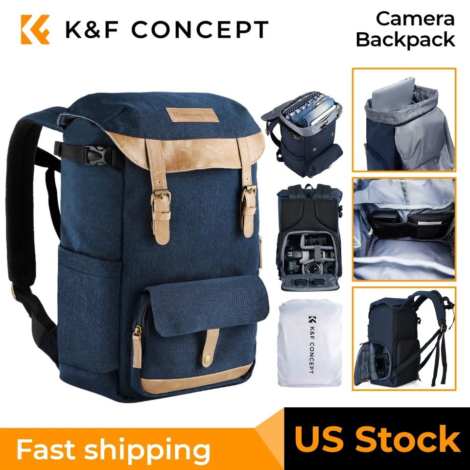 K&F Concept Camera Backpacks Cameras Bag Dslr Camera Case for Photographers - Image 1 of 4