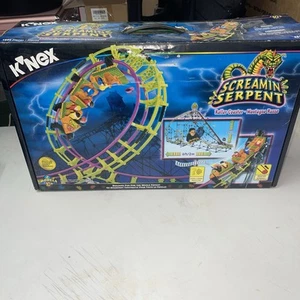 K'NEX Screamin Serpent Roller Coaster Set 63153 VINTAGE LOOK! RARE! - Picture 1 of 13