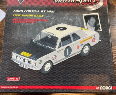 1/43 CORGI VA04113 FORD CORTINA GT 1967 SAFARI RALLY - Image 1 of 2