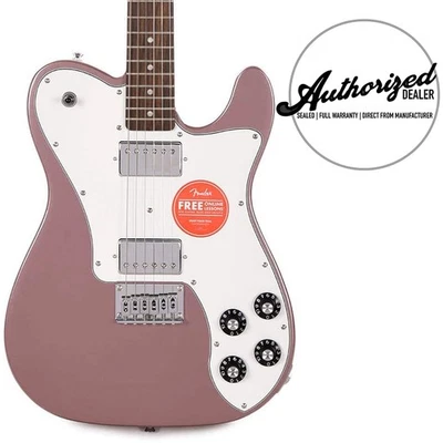 Guitarra eléctrica Fender Squier Affinity Telecaster Deluxe HH | Borgoña Mist Foto 1 de 4