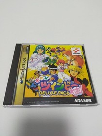Ss Sega Saturn Twin Bee Yahoo Deluxe Pack With Obi Postcard