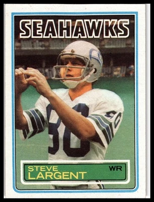 1983 Topps #389 Steve Largent - Image 1 of 2
