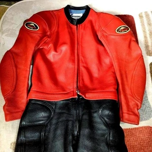 KUSHITANI leather jumpsuit, size M/L. Vintage - Picture 1 of 13