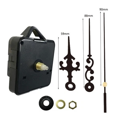 DIY Clock Parts Movement Quartz Mechanism Wall Replacement Repair Tool Hands - Image 1 of 4