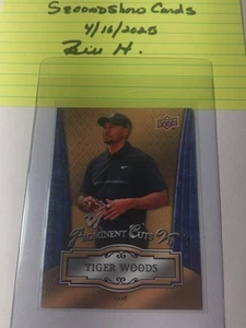 2016 Upper Deck National Convention Prominent Cuts VIP Tiger Woods #VIP-2 - Picture 1 of 2