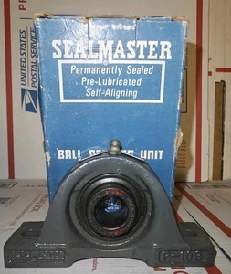 Sealmaster Np-12 Cuscinetto Blocco Cuscini,Sfera,Foro 3/4" - Foto 1 di 2