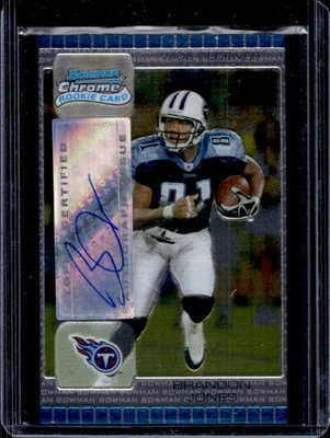 2005 Bowman Chrome Brandon Jones Rookie RC Auto #238 Titans - Image 1 of 2