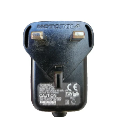 Genuine Motorola SSW0621 AC/DC Power Supply Adaptor 5.9V 0.375A UK Plug 🆓⏩🛤️📮 - Image 1 of 4