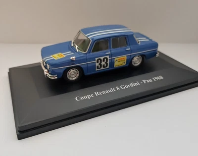 Renault 8 Gordini Coupe Pau 1968 1/43 Eligor Boite plastique - Photo 1/3