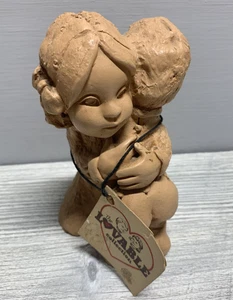 Vintage 1979 Abbey Press Lovable Collection Children Hugging Resin Figurine - Bild 1 von 9