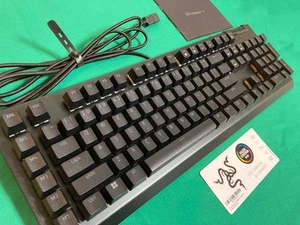 Razer BlackWidow V4 X Gaming Keyboard Yellow switch Used Good condition - Picture 1 of 6