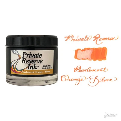 Private Reserve Botella 60 ml Pluma Estilográfica Tinta, Naranja Nacarado-Plateado Foto 1 de 4
