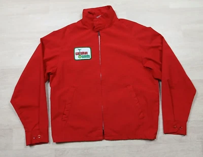 Chaqueta de trabajo vintage King Louie Callahan Seeds cremallera completa (M) hecha en EE. UU. agricultura Foto 1 de 4