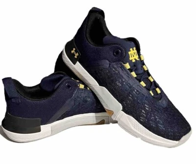 Zapatos de entrenamiento cruzado Notre Dame Fighting Irish Under Armour Tribase para hombre 11,5 Foto 1 de 4