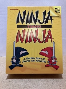 Ninja Versus Ninja Board Game of Swords and Rewards (2008 OTB Publ) New, Sealed - Picture 1 of 5