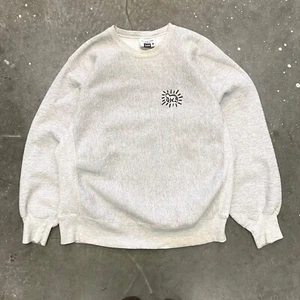 Sudadera de Colección Keith Haring Bebé Radiante Tejido Inverso Breather Hecha en EE. UU. Lee - Imagen 1 de 4