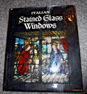 ITALIAN STAINED GLASS WINDOWS BY G MARCHINI 1956 VINTAGE COLOR PLATES - Picture 1 of 12
