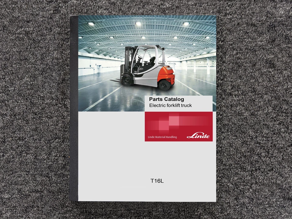 Linde T16L Hubwagen Gabelstapler Teilekatalog Handbuch - Bild 1 von 1