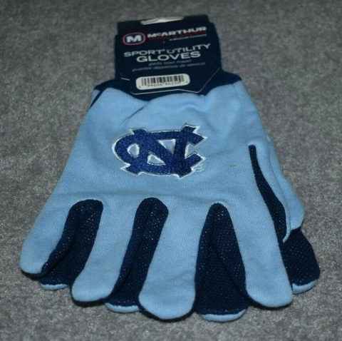 ADULTS NORTH CAROLINA TAR HEELS NCAA ALL PURPOSE/UTILITY WORK GLOVES Cover