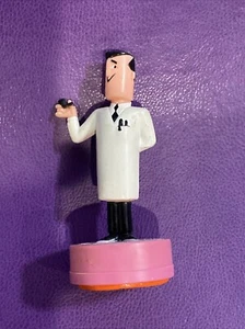 RARE Powerpuff Girls Toy Figure PROFESSOR UTONIUM Spin Master Stamp Flying Color - Imagen 1 de 5