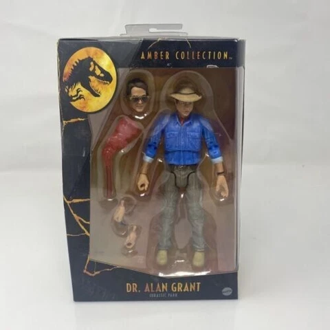 Jurassic World Park Amber Collection Dr. Alan Grant Action Figure Cover