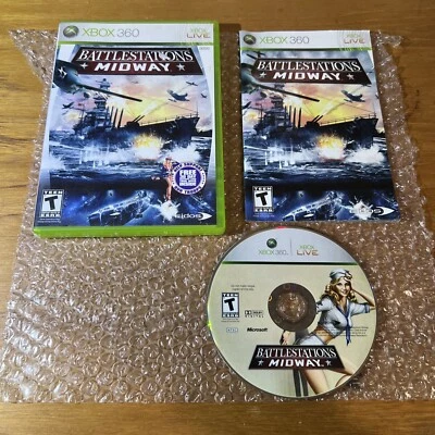 Battlestations: Midway (Microsoft Xbox 360, 2007) Complete CIB Tested & Working - Image 1 of 4