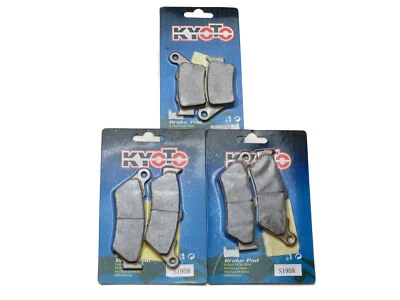 Pastillas de freno delanteras y traseras Kyoto para BMW F 800 GS Trophy 2012-2018 Foto 1 de 3