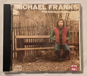 Michael Franks Previously Unavailable CD 1989 OOP VH2F - Imagen 1 de 4