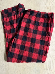 Wondershop lounge pants womens plus size XXL Buffalo Plaid Red & Black - Picture 1 of 3