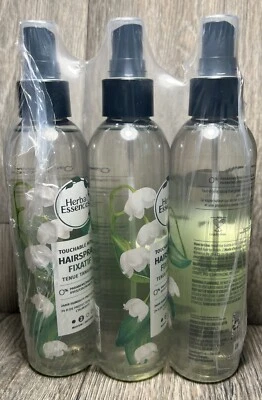 Herbal Essences Touchable Hold Hairspray 8oz 24-HR Humidity Protection Lot Of 3 - Image 1 of 4
