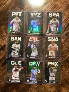 2024 Topps City To City Lot X9 Trout, Acuna Jr, Tatis, Julio Rodriguez & More - Picture 1 of 7