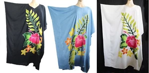 ÜBERGRÖSSE lang SEQUENZIERTER KAFTAN KAFTAN MuMu Strand KLEID KOSTENLOSE GRÖSSE bis UK 18 neu - Bild 1 von 12