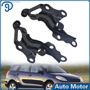 Juego de 2 pares de bisagras de capó negras aptas para Toyota Corolla Matrix 03-08 - Imagen 1 de 18