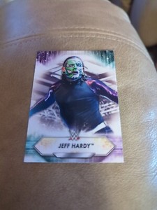 Jeff Hardy WWE Topps 2021 Wrestling Base Card # 111