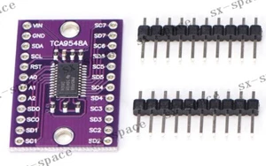 NUEVA PLACA DE DESARROLLO DE EXPANSIÓN MULTICANAL IIC TCA9548A 1 a 8 I2C 8 canales - Imagen 1 de 3