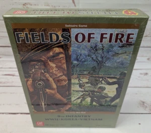 GMT Fields of Fire 2da Edición NIS SEGUNDA GUERRA MUNDIAL Corea Vietnam Juego de Mesa Solitario - Imagen 1 de 8