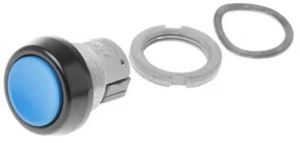 Single Pole Double Throw (SPDT) Momentary Push Button Switch, IP67, 22.5mm, Pane - Picture 1 of 2