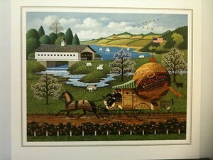 Charles Wysocki "The Paper Boys" (Spring) S/N Ltd Ed Print #914/2000 - Picture 1 of 7