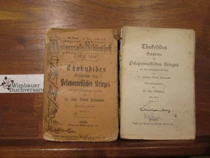 Geschichte des Peloponnesischen Krieges; Erster und zweiter Band Reclams Univers - Bild 1 von 1